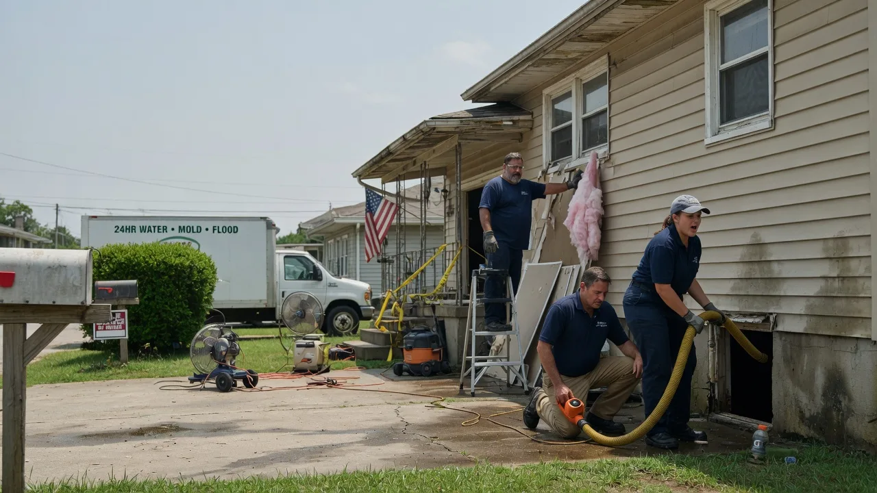 Water Damage Repair in Moulton, AL near me
